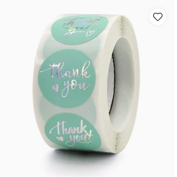 Other - Thank You Stickers - 500 pcs - NWT